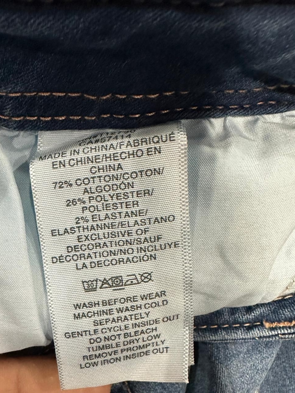 🔥 TRUE RELIGION Cargo Jeans Women’s Size 27 NWT 🔥 Medium Tide Wash | Style 600 - Picture 8 of 16